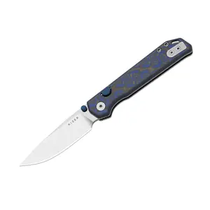 Kizer Begleiter 2.9 Vortex Pattern Micarta BD1N Outdoor Camping V3458.2BDA1 outdoorfun