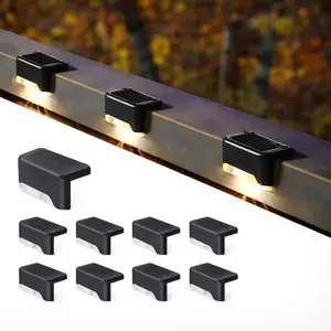 Solar LED Light Outdoor Waterproof, Solar Step Lights for Deck Stairs Patio Yard Garden, Durable Weatherproof Lighting Solution