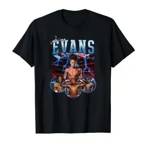 Je'von Evans Unisex T-Shirt Cool Streetwear Graphic Fan Gift, Fashion Cotton, Full Colors, Full Sizes, For Men, For Women