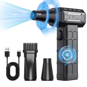 Electric Air Dust Collector, USB Rechargeable 150000RPM Air Dust Collector, Durable Blower Suitable for Computers, Keyboard, Outdoor, Houses, and Cars