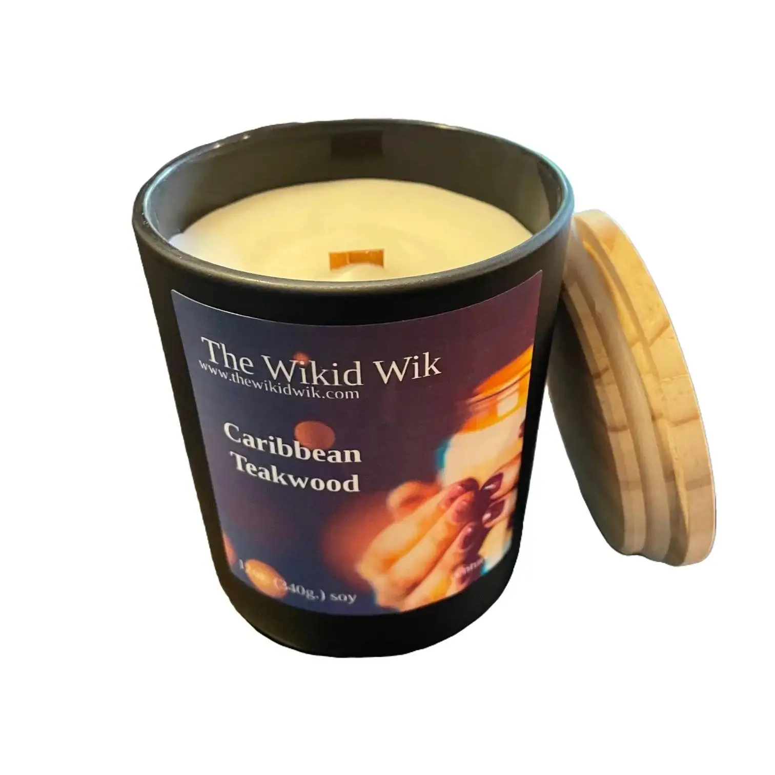 Caribbean Teakwood - Scented Soy Candle (NEW)...Warm, clean, and effortlessly relaxing — like a breezy seaside escape with sun-washed woods.