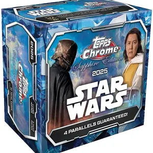 2025 Topps Chrome Sapphire Star Wars - Hobby Box  - Collectible Movie Trading Cards