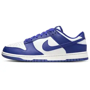 Men's Nike Dunk Low Retro White/Concord-University Red (DV0833 103) Men's Nike Dunk Low Retro White/Concord-University Red (DV0833 103)