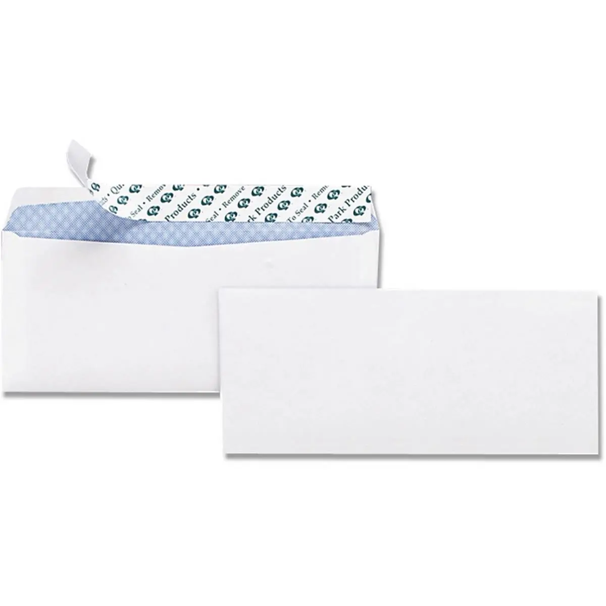 212 MAIN No. 10 Redi-Strip Business Envelopes, Wove Paper with Security Tint, Double-Sided Seal Self-Sealing Envelopes & Postal Supplies for Confidential Office Needs
