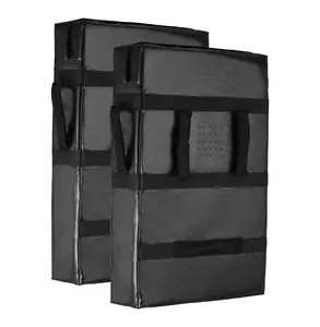 Football Blocking Dummy 24x16in, 2PCS Tackle Pads, Kick Shield with Handles, High Density Sponge, Heavy Duty Training Equipment for Football, Basketball, Hockey, Lacrosse 24x16 inch-2 PCS