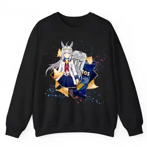 The Oguri Cap Uma Musume Energy Zer0 Sugar Dorit0s Cool Sweatshirt, Cute Manga Anime Graphic Sweater Unisex, Crewneck for Man, for Woman, Trendy Shirt