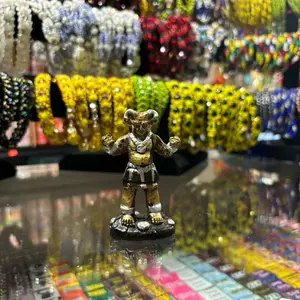 Small gold mammon statue