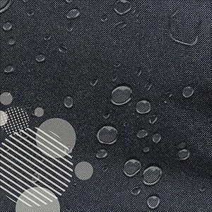 Black Oxford Fabric Car Seat Back Protectors (2-Pack) - Waterproof Backseat Covers with Snap Straps, Durable, Easy to Clean, Adjustable Universal Fit, 3 Mesh Pockets for Families on the Go, Practical Storage