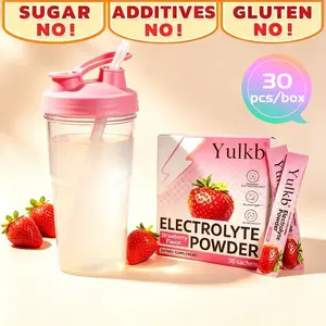 Sugar-FreeHydrationMultiplier -Hydration Drink-Convenient Single-Serving ,Gluten Free, Vegan,Zero-Convenient,Vitamin & Mineral Electrolytes|-30Servings Sugar-Free HydrationPackets[Hydration + Immunity-Apple, Strawberry, and Lemo Flavors]-30pcs