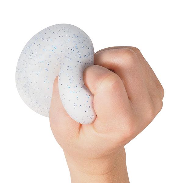 NeeDoh SnowBall Crunch – Snow-Like ASMR Sensory Toy with Crunchy Sound, Soft Stretchy Dough, Ages 3+