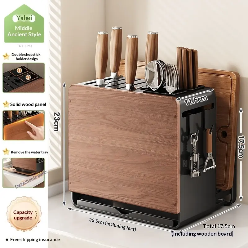 Knife rack*with chopping board rack* countertop