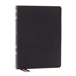 MacArthur Study Bible 2nd Edition: Unleashing God's Truth One Verse at a Time (LSB, Black Genuine Leather, Comfort Print) by John F. MacArthur [Leatherbound Book]