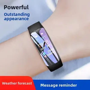 Smart Fitness Tracker Heart Rate Blood Pressure Monitor Sleep Tracking Waterproof Step Counter Bluetooth Smartwatch for Men Women Couples Multi-functional Activity Watch