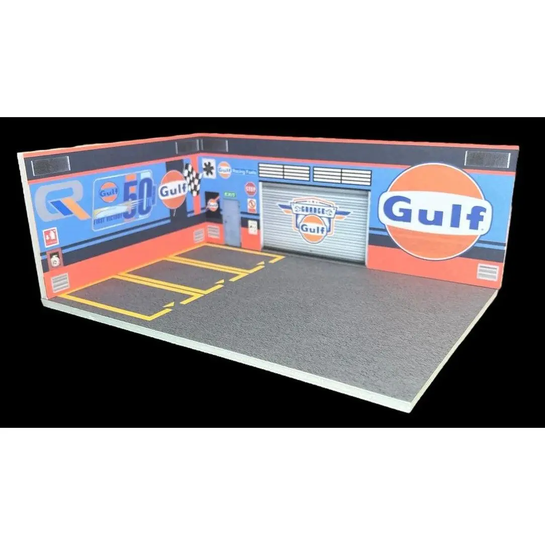 Gulf Garage Diorama