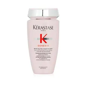 Kérastase Genesis Bain Nutri-Fortifiant Anti Hair-Fall Fortifying Shampoo (Dry Weakened Hair, Prone To Falling Due To Breakage)，250ml