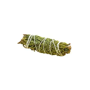 Juniper Smudge Stick (4 inches) for Spiritual Protection Intentions with Herbal Aroma