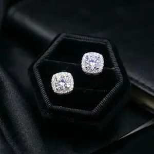 【2026 TREND ALERT】S925 Silver Soft-Needle Studs | 2026 New Arrivals | Zircon Studs/Moissanite Style | Mens Jewelry w/ Authenticity Certificate