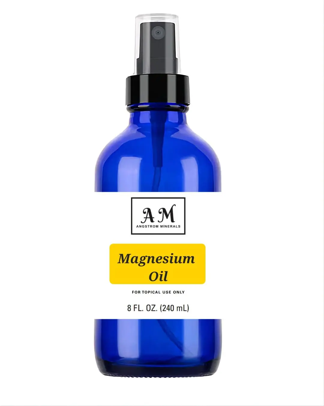 Angstrom Minerals Magnesium Topical Spray Healthcare Therapy Fitness Therapeutic Healthy Health Treatment Wellness Solution Aromatherapy Body Care Oil Daily Pack Comfort Cosmetic