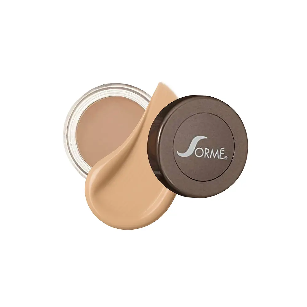 Sormé Dual-Action Under Eye Cream Dark Circle & Spot Neutralizer Brightening Hydrating Eyeshadow Primer Matte Finish 1oz Jar - Corrector Concealer, Makeup