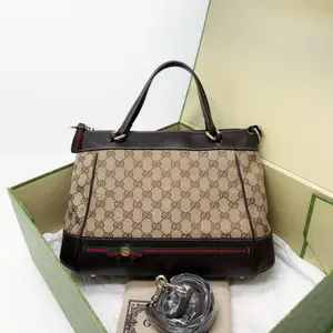 Pre-owned GUCCI Canvas Shoulder Bags 7.8'' R2939 Shoulder Bag C214621036 0305 T1 Rina