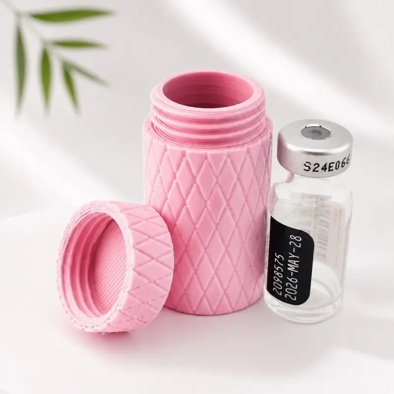 3mL Vial Protective Case | Portable Storage Holder | 3D Printed Travel Container