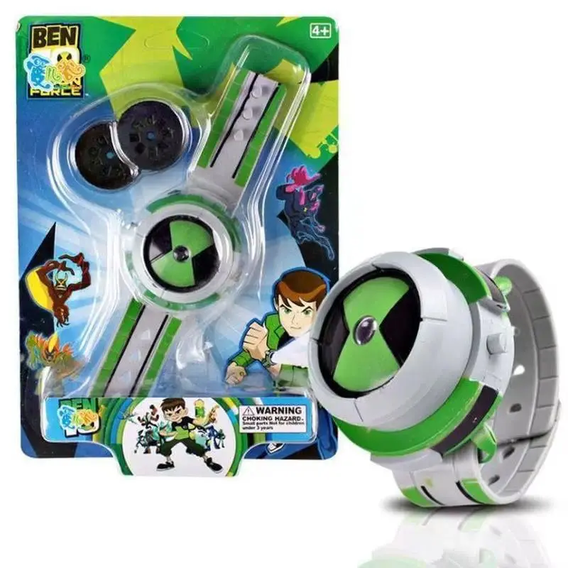 Hot Omnitrix Watch Ben10 Popular Toys Watch Glowing Sound Projection Watches Toys For Men Gift