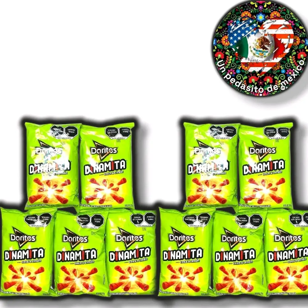 10 Pack Doritos Dinamita Chile y Límon 10 Pack Doritos Dinamita Chile y Límon