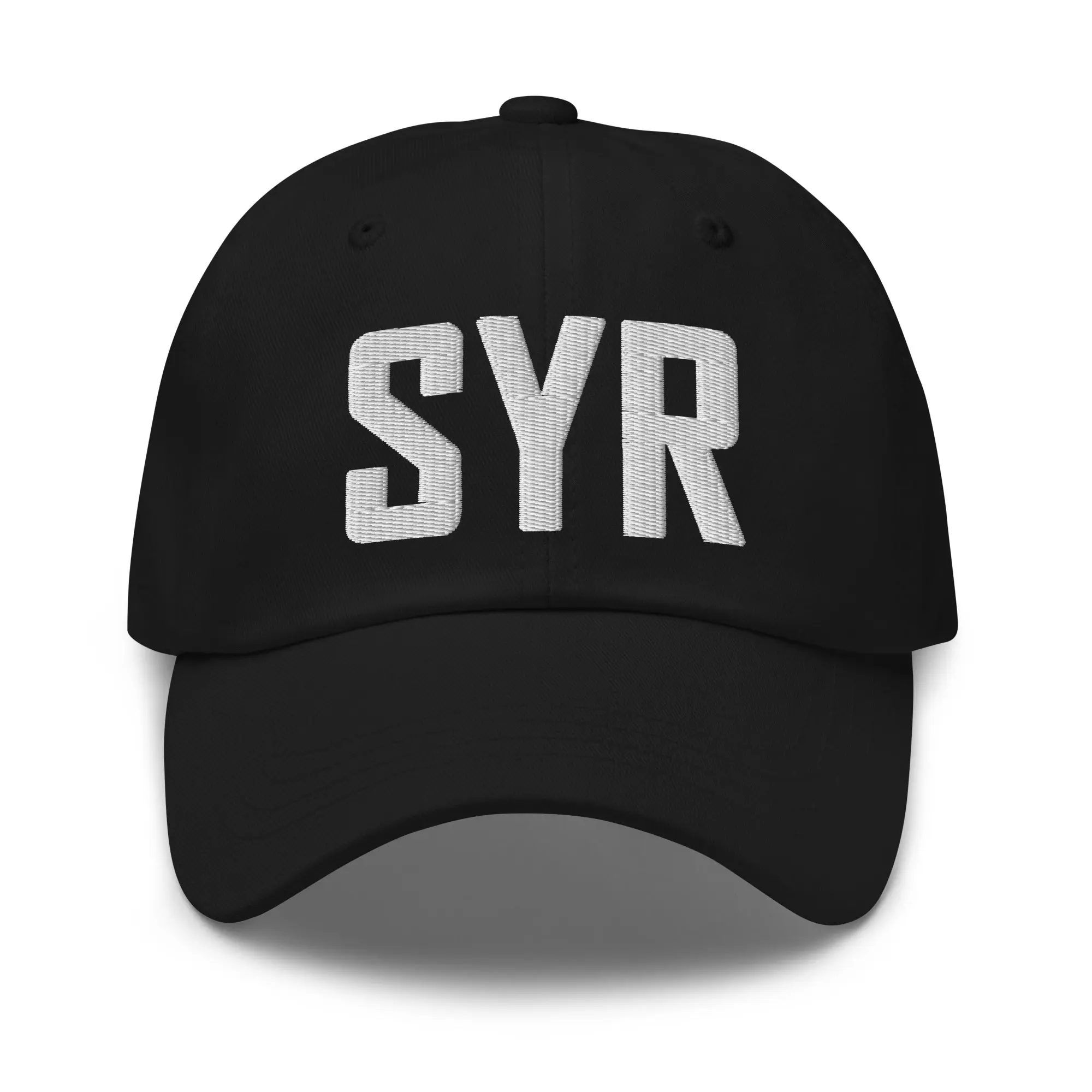 SYR Airport Code Embroidered Dad Hat Syracuse New York
