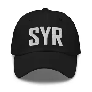SYR Airport Code Embroidered Dad Hat Syracuse New York