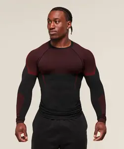 (CLEARANCE) Onyx Seamless Long Sleeved Shirt, Gym shirt, gift for him, sportswear ( with logo)