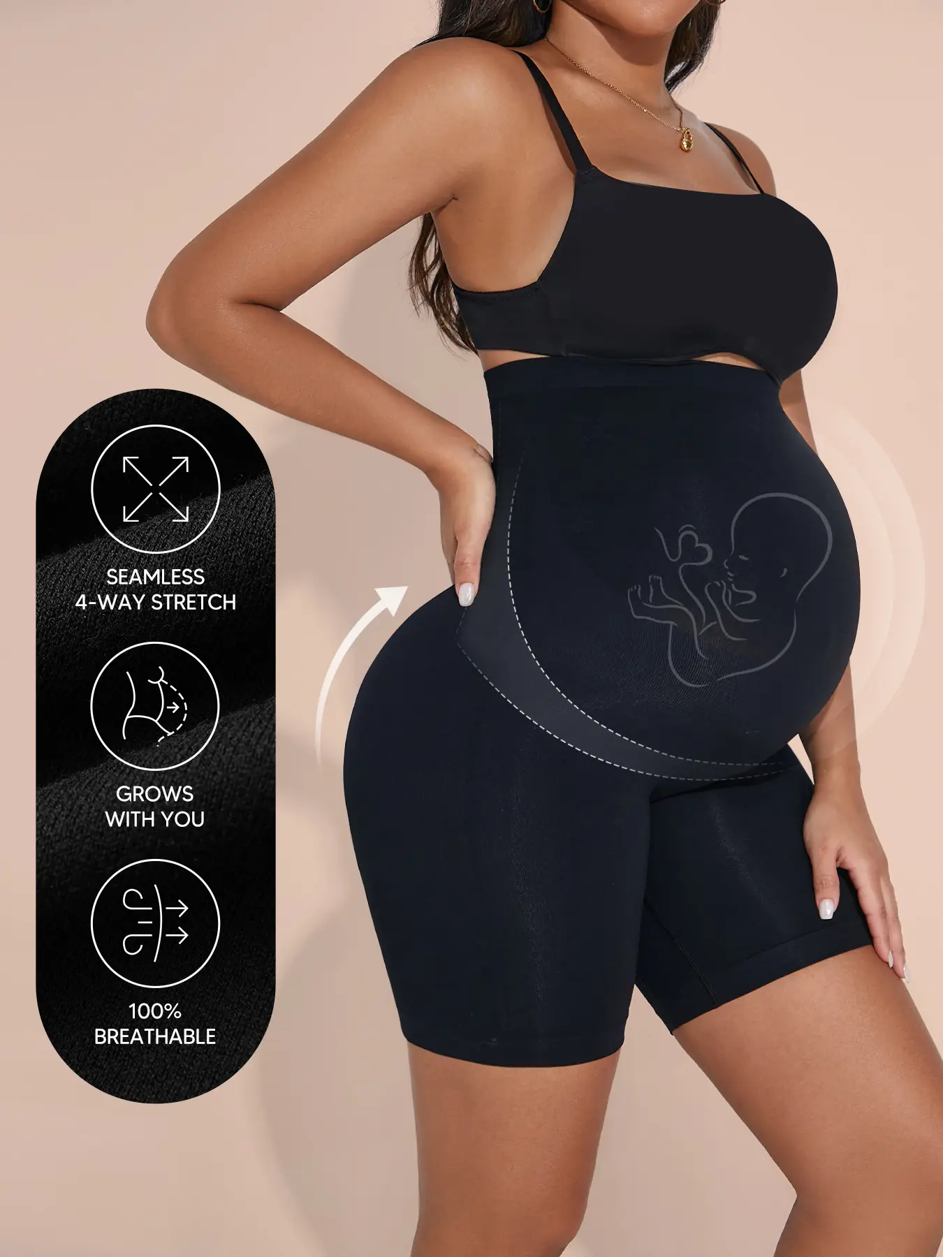 Women's Cycling Breathable High Stretch Shorts, Comfortable Fit for Women, Soft Elastic Fabric, Ideal for Daily Wear & Outdoor Activities, Seamless Breathable Shorts, Stretchy Seamless Shorts, Soft Activewear Shorts, Seamless Workout Shorts