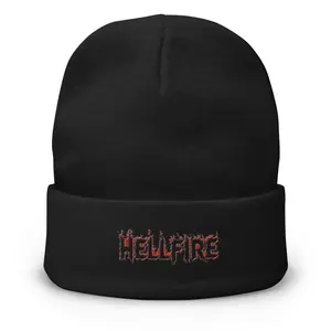 "HELLFIRE" Knit Beanie