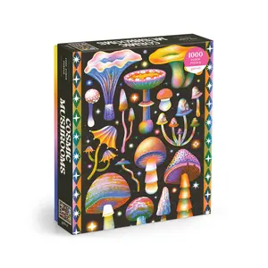 Cosmic Mushrooms 1000 Piece Jigsaw Puzzle