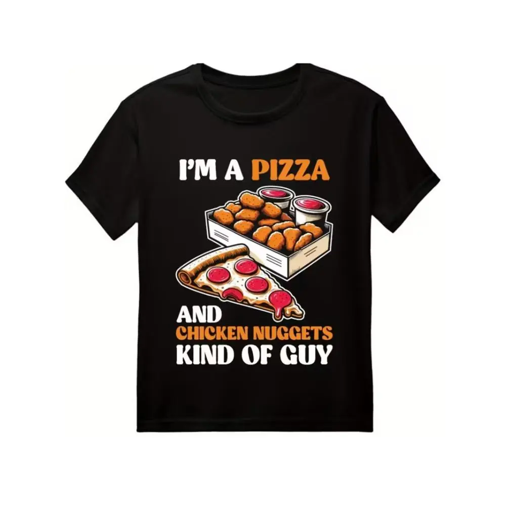 Soft Cotton Black Christmas Boys Funny Print Design T-Shirt, Machine Washable, Slightly Stretchable, Best Gift for Boys