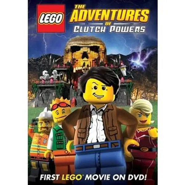 Used Book - Lego: The Adventures of Clutch Powers, English - Like New, Very Good Feature-Length DVD