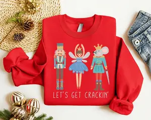 Nutcracker sweatshirt for christmas, Nutcracker Ballet Gift, Sugar Plum Fairy Shirt, Ugly Christmas Sweater Women Funny, Plus size sweater