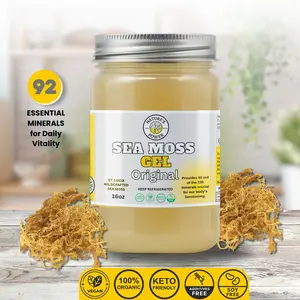 Original Sea Moss Gel | Organic Dietary Supplement | Natural Vitamins | Health & Fitness Superfood