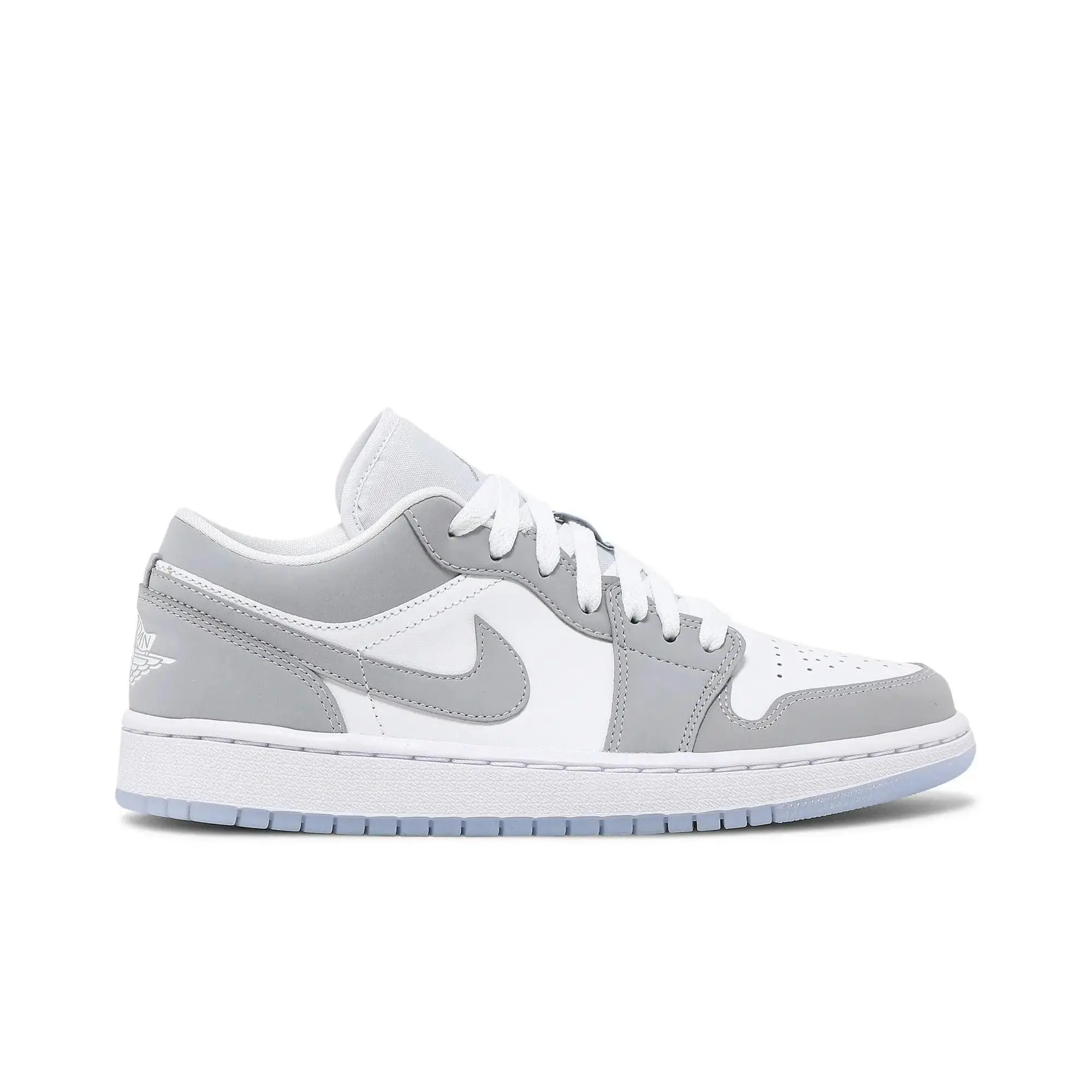 [DC0774-105] WOMENS AIR JORDAN RETRO 1 LOW 'WOLF GREY'