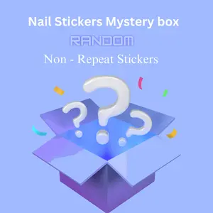Mystery Nail Art Sticker Bundle / 10 Sheets