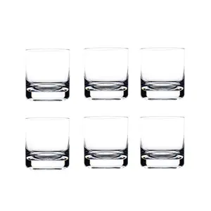 Bold Drinkware Havana Polycarbonate Rocks, Set of 6