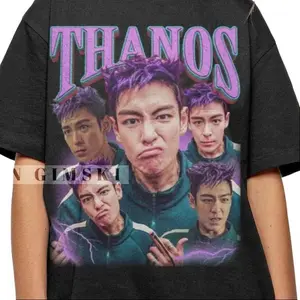 Choi Seung-hyun THANOS Squid Vintage shirt, Bootleg Graphic Tee T-Shirt Retro Sweatshirt Gift For Women and Man Unisex Cotton Loose