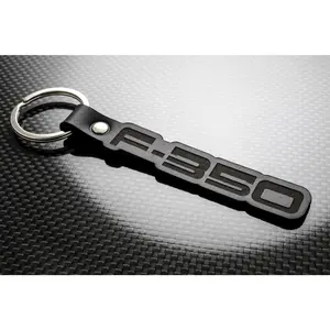 F-350 Leather Keychain