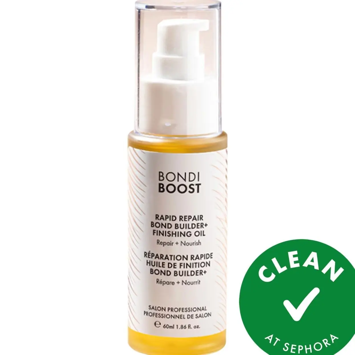 BondiBoost Rapid Repair Bond Builder+ Finishing Oil for damaged hair