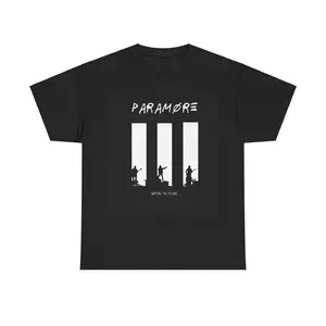 Paramore Tshirt graphic tee vintage design art rock Unisex Heavy Cotton Tee