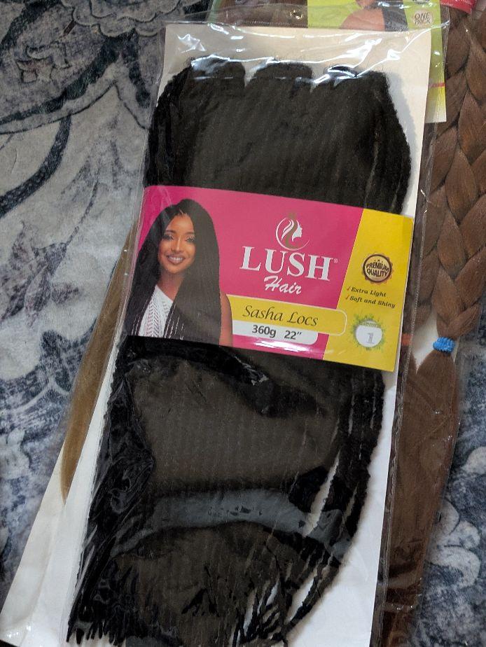 Hair Attachments, curls ,kinky etc all products  used for braiding.