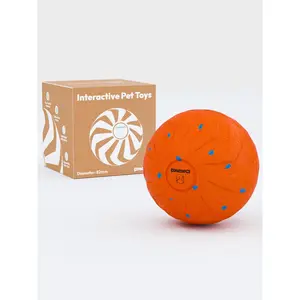 Rechargeable Smart Dog Toy Ball – Auto Bounce and Spin with 3 Fun Modes Gentle, Crazy, and Tap-to-Activate, IPX7 Waterproof Design for Indoor or Outdoor Play, Ideal for Medium to Large Breeds