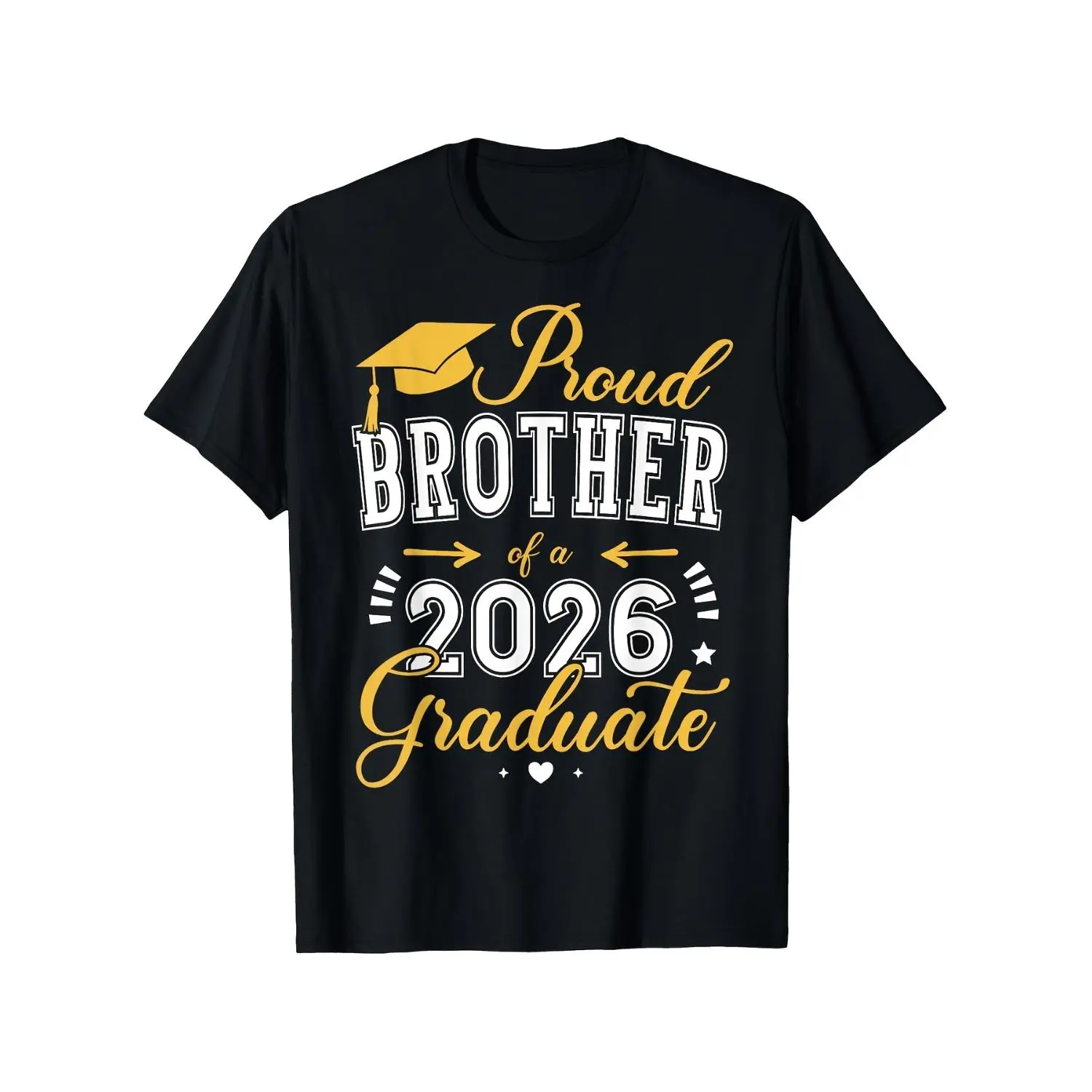 Graduation TShirt for Class of 2026 with Slogan Comfortable Loose Fit Casual Summer Short Sleeve Tee Suitable for Graduates