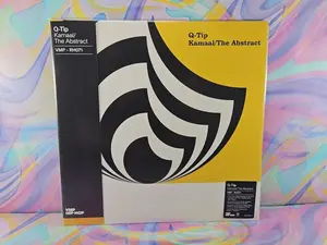 Q-Tip - Kamaal/The Abstract (Record) New Sealed, Yellow/Black/White, VMP-RH071