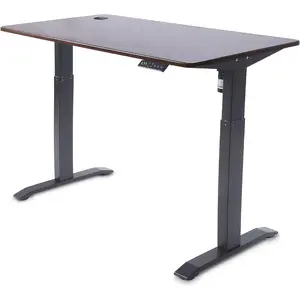Electric Height Adjustable Standing Desk, Electric Standing Workstation, Sit Stand Desk Home Office Desk,Gaming Desk, Motorized Desk Whole-Piece Desk Board 48 * 24 in Electric lifting table bedroom new smart desktop computer table lifting gaming table