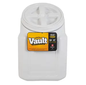 Vittles Vault by GAMMA2 Stackable Pet Food Container 60 Lb, pet food vault, airtight storage, kibble container, feed organizer, stackable bin, pet supplies storage
